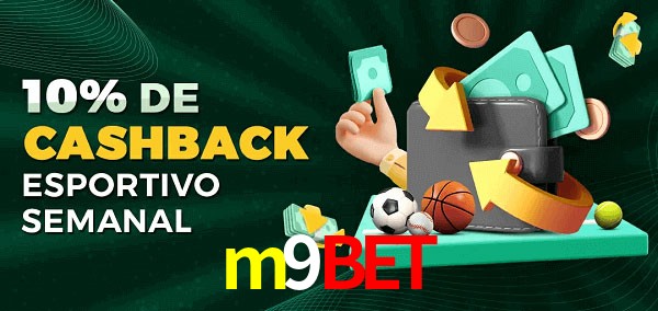 10% de bônus de cashback na m9bet